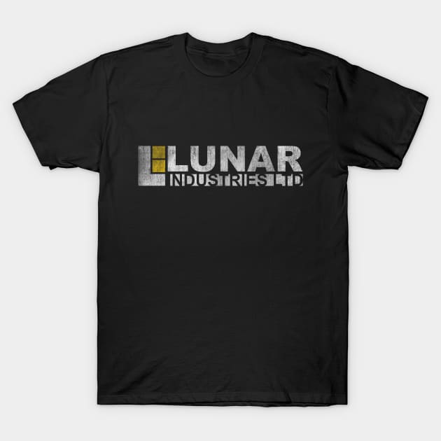 Lunar Industries Moon T-Shirt by Rebus28